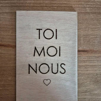 Carte - Toi, moi, nous