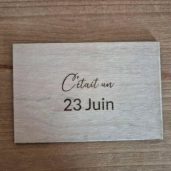 Carte - C'était un