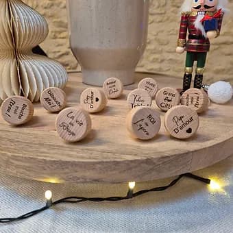 Bouchon personnalisé - Message