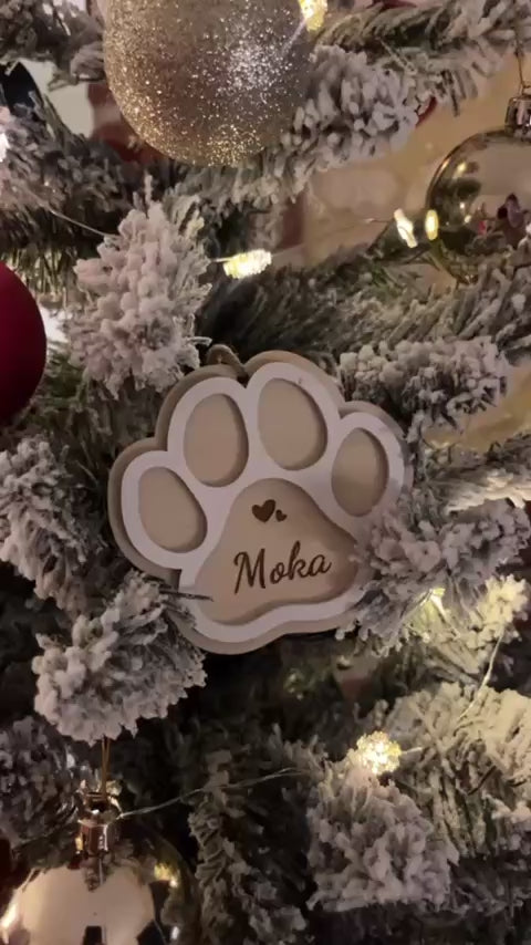 Boule patte de chien