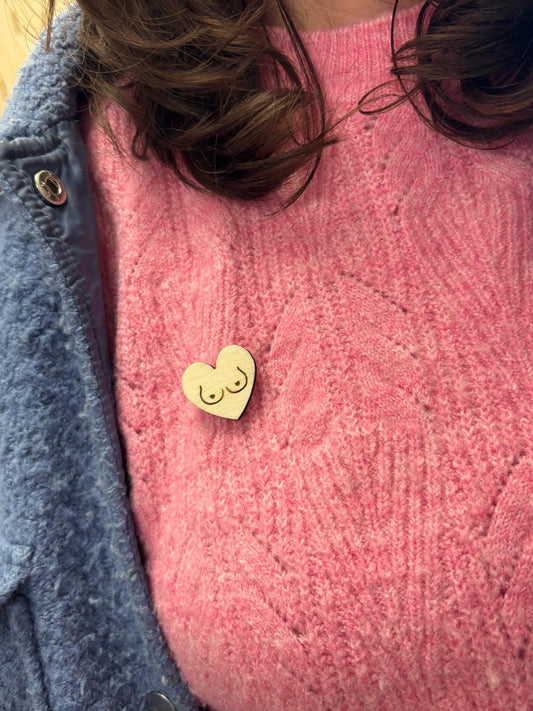 Pin's - Petit coeur Octobre Rose
