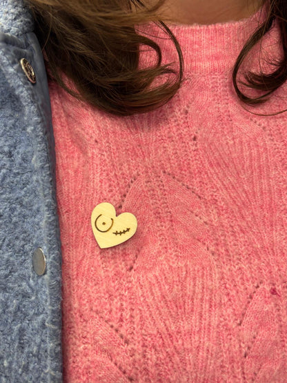 Pin's - Petit coeur Octobre Rose