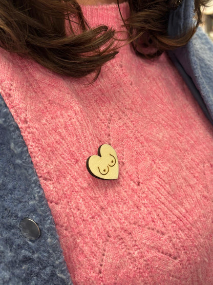 Pin's - Petit coeur Octobre Rose