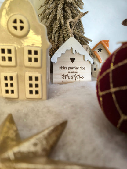 Maison - Notre premier Noël en tant que Mr et Mme