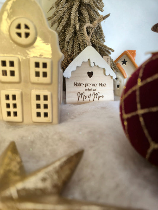 Maison - Notre premier Noël en tant que Mr et Mme