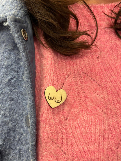 Pin's - Petit coeur Octobre Rose