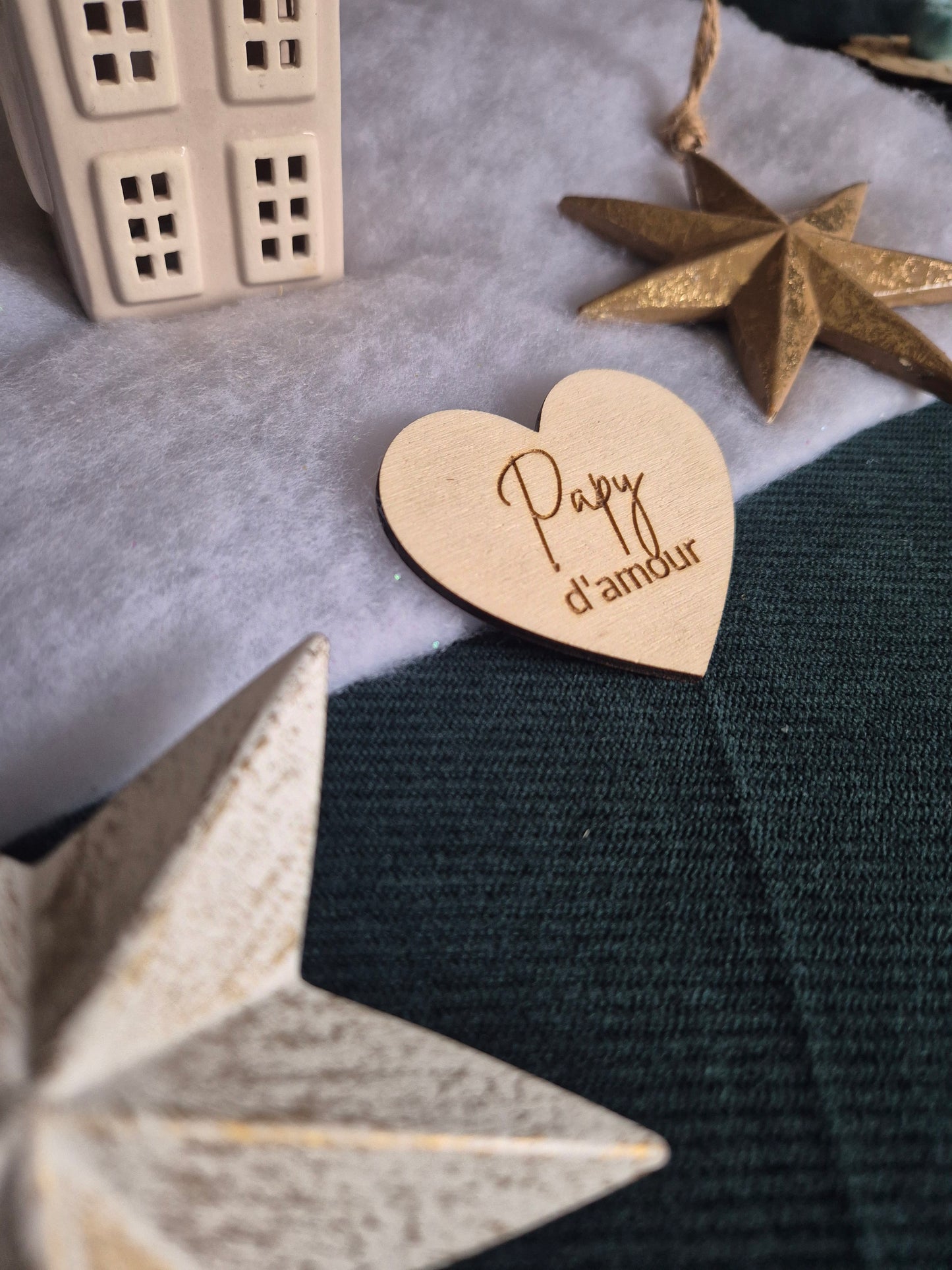 Magnet Coeur - Papy d'amour