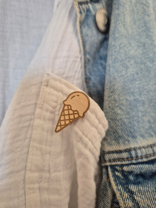 Pins en bois - Glace