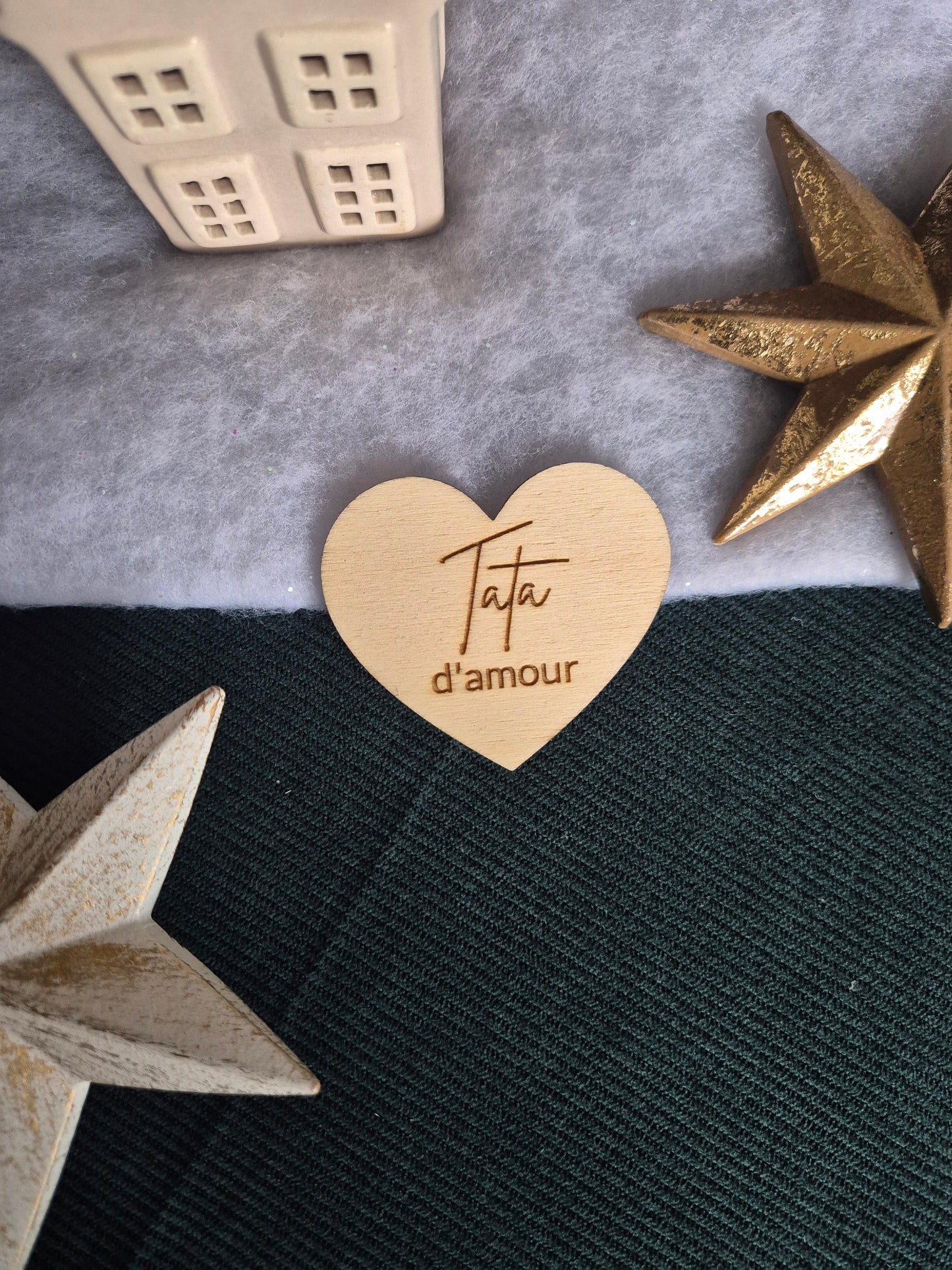 Magnet Coeur - Tata d'amour