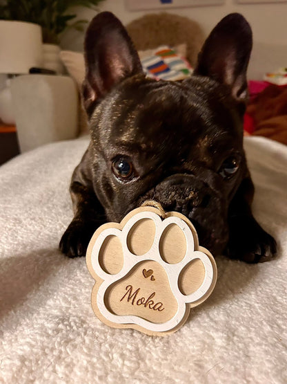 Boule patte de chien