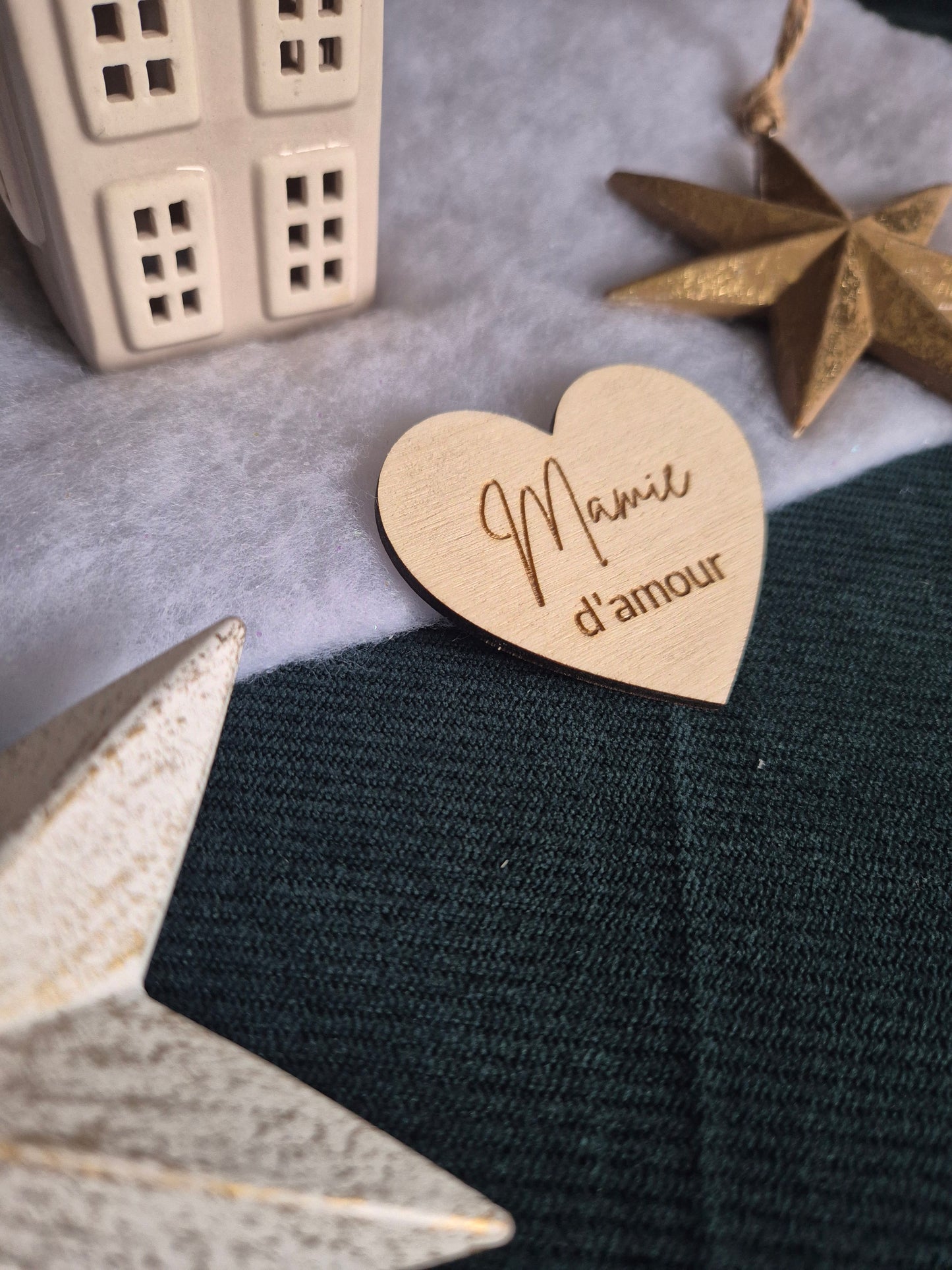 Magnet Coeur - Mamie d'amour