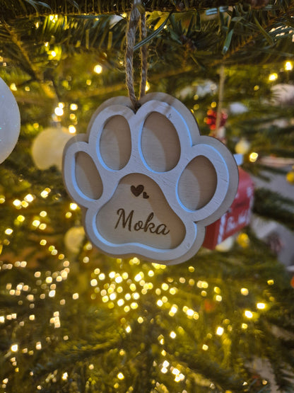 Boule patte de chien